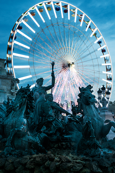 Fontaine des Girondins, Bordeaux, Frankreich 2013.